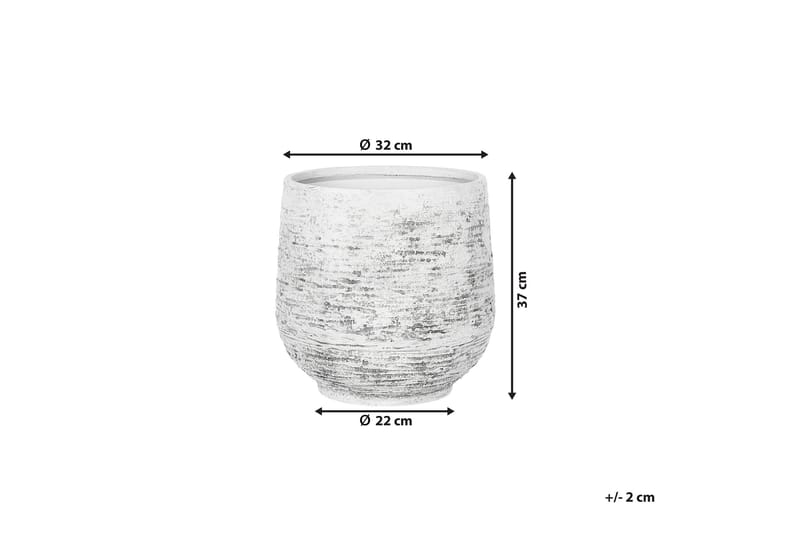 Dioni Kruka 36 cm - Grå - Inredning - Dekoration & inredningsdetaljer - Krukor & ytterkrukor - Utomhuskruka
