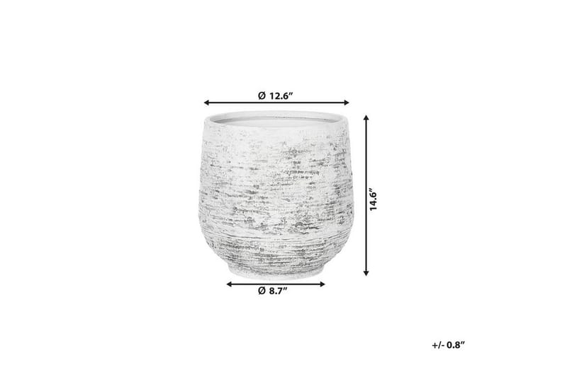 Dioni Kruka 36 cm - Grå - Inredning - Dekoration & inredningsdetaljer - Krukor & ytterkrukor - Utomhuskruka