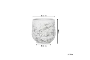 Dioni Kruka 36 cm - Grå - Inredning - Dekoration & inredningsdetaljer - Krukor & ytterkrukor - Utomhuskruka