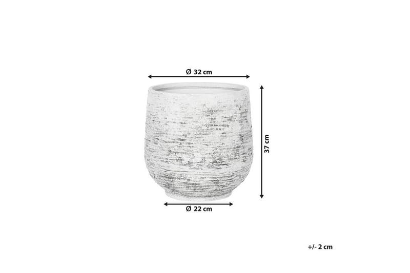 Dioni Kruka 36 cm - Grå - Inredning - Dekoration & inredningsdetaljer - Krukor & ytterkrukor - Utomhuskruka