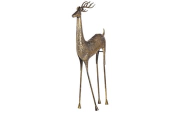 Figur Ahjola Ren - Keramik/Guld - Inredning - Dekoration & inredningsdetaljer