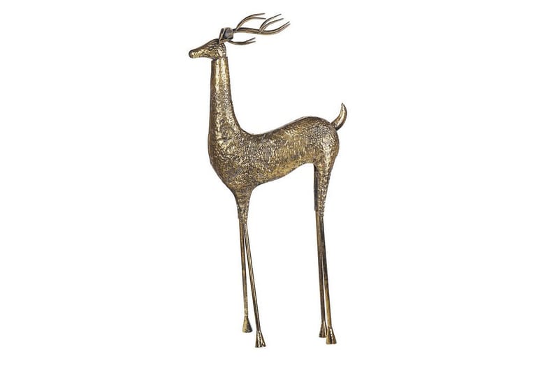 Figur Ahjola Ren - Keramik/Guld - Inredning - Dekoration & inredningsdetaljer