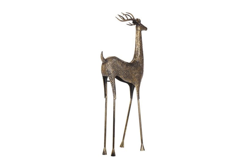 Figur Ahjola Ren - Keramik/Guld - Inredning - Dekoration & inredningsdetaljer