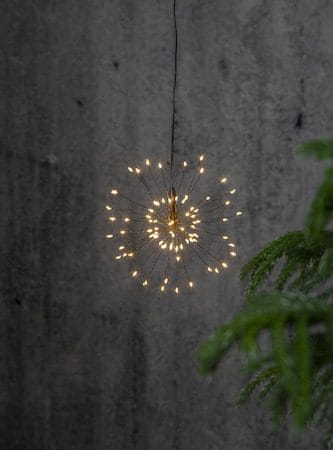 Firework Hängande dekoration belysning 16 cm - svart - Inredning - Dekoration & inredningsdetaljer - Julpynt & juldekoration