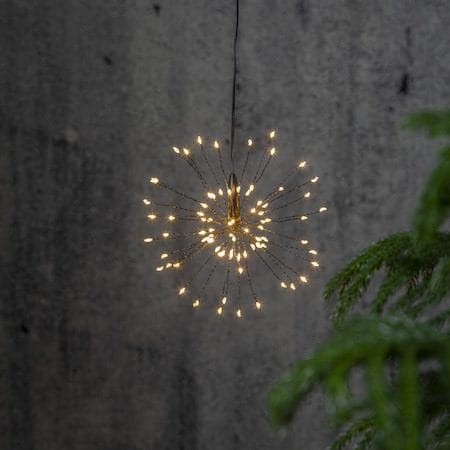 Firework Hängande dekoration belysning 16 cm - svart - Inredning - Dekoration & inredningsdetaljer - Julpynt & juldekoration