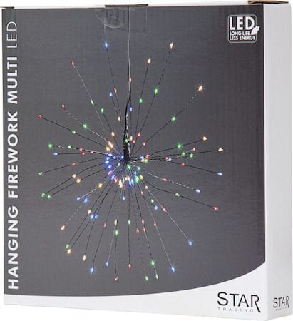 Firework Hängande dekoration belysning 26 cm - svart - Inredning - Dekoration & inredningsdetaljer - Julpynt & juldekoration