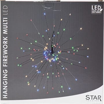 Firework Hängande dekoration belysning 26 cm - svart - Inredning - Dekoration & inredningsdetaljer - Julpynt & juldekoration