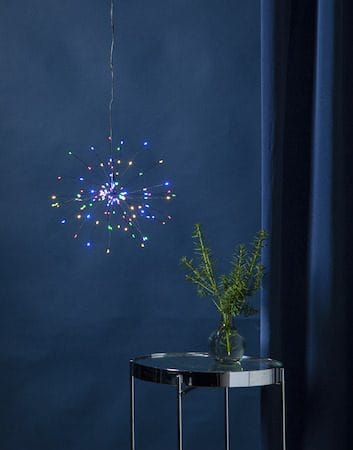 Firework Hängande dekoration belysning 26 cm - svart - Inredning - Dekoration & inredningsdetaljer - Julpynt & juldekoration