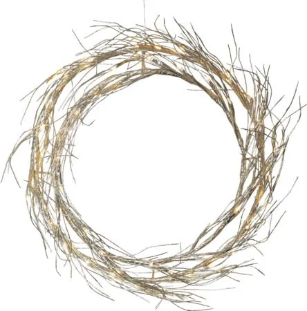 Fizzy Krans med belysning 45 cm - guld - Inredning - Dekoration & inredningsdetaljer - Julpynt & juldekoration