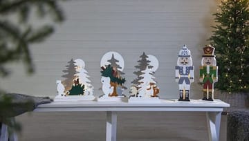 Forest Friends Inomhusdekoration belysning 28 cm - flerfärgad - Inredning - Dekoration & inredningsdetaljer - Julpynt & juldekoration