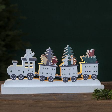 Forest Friends Inomhusdekoration belysning 37 cm - flerfärgad - Inredning - Dekoration & inredningsdetaljer - Julpynt & juldekoration