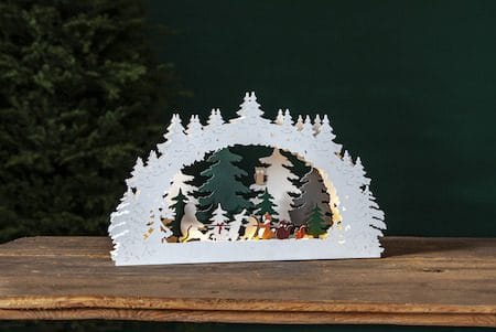 Forest Friends Ljusstake 45 cm - flerfärgad - Inredning - Dekoration & inredningsdetaljer - Julpynt & juldekoration