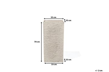 Gaza Kruka 35 cm - Beige - Inredning - Dekoration & inredningsdetaljer - Krukor & ytterkrukor - Utomhuskruka