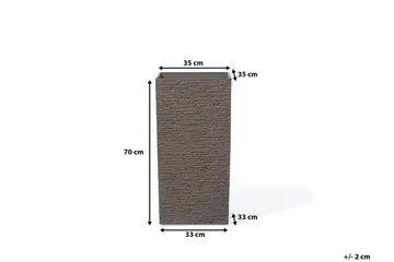 Gaza Kruka 35 cm - Brun - Inredning - Dekoration & inredningsdetaljer - Krukor & ytterkrukor - Utomhuskruka