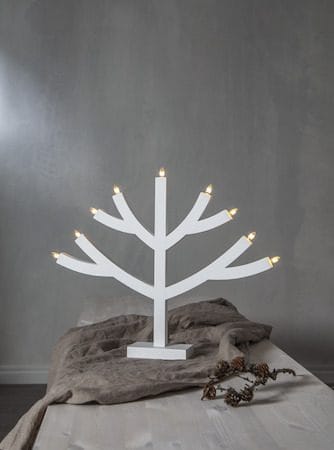 Grene Ljusstake 64 cm - vit - Inredning - Dekoration & inredningsdetaljer - Julpynt & juldekoration