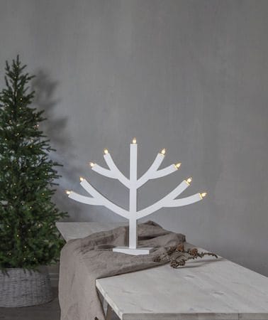 Grene Ljusstake 64 cm - vit - Inredning - Dekoration & inredningsdetaljer - Julpynt & juldekoration