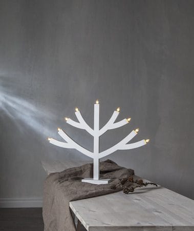 Grene Ljusstake 64 cm - vit - Inredning - Dekoration & inredningsdetaljer - Julpynt & juldekoration