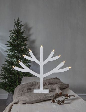 Grene Ljusstake 64 cm - vit - Inredning - Dekoration & inredningsdetaljer - Julpynt & juldekoration