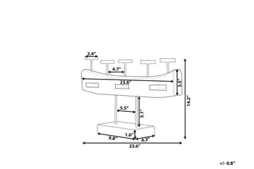 Guatemala Ljusstake 36 cm - Trä/Natur - Inredning - Dekoration & inredningsdetaljer