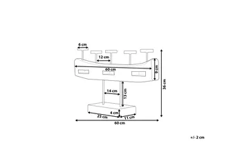 Guatemala Ljusstake 36 cm - Trä/Natur - Inredning - Dekoration & inredningsdetaljer