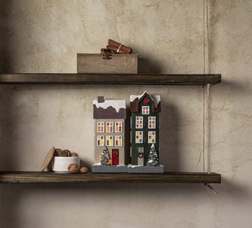 Hus Inomhusdekoration Julbelysning 25 cm - grön - Inredning - Dekoration & inredningsdetaljer - Julpynt & juldekoration