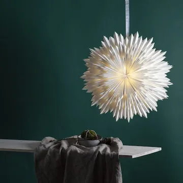 Ice Pappersstjärna 70 cm - vit - Inredning - Dekoration & inredningsdetaljer - Julpynt & juldekoration