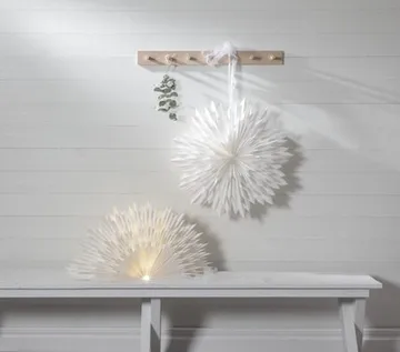 Ice Pappersstjärna 70 cm - vit - Inredning - Dekoration & inredningsdetaljer - Julpynt & juldekoration