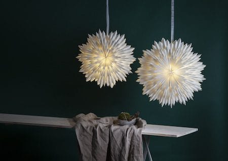 Ice Pappersstjärna 70 cm - vit - Inredning - Dekoration & inredningsdetaljer - Julpynt & juldekoration