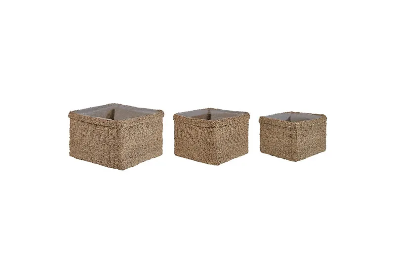 Inomhuskruka Rivuline set om 3 - Inredning - Dekoration & inredningsdetaljer - Krukor & ytterkrukor