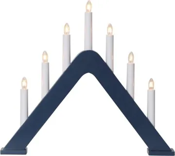 Jarve Ljusstake 41 cm - blå - Inredning - Dekoration & inredningsdetaljer - Julpynt & juldekoration