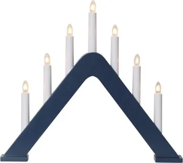 Jarve Ljusstake 41 cm - blå - Inredning - Dekoration & inredningsdetaljer - Julpynt & juldekoration