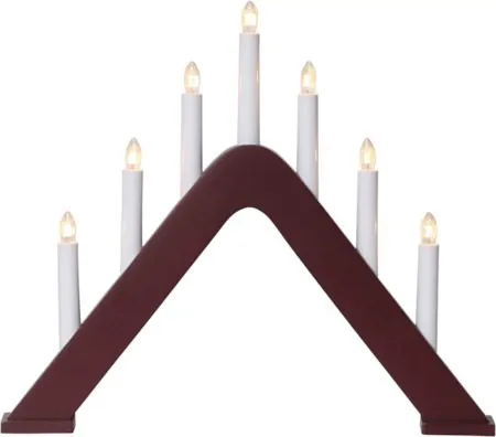 Jarve Ljusstake 41 cm, röd