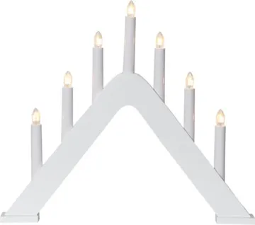 Jarve Ljusstake 41 cm - vit - Inredning - Dekoration & inredningsdetaljer - Julpynt & juldekoration