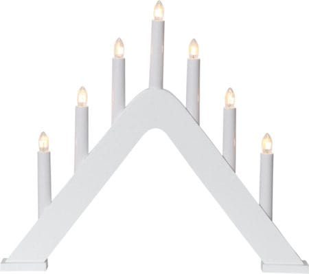 Jarve Ljusstake 41 cm - vit - Inredning - Dekoration & inredningsdetaljer - Julpynt & juldekoration
