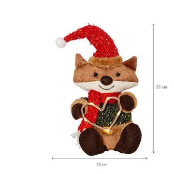 Joylight Dekorationsfigur 12 cm - brun - Inredning - Dekoration & inredningsdetaljer - Julpynt & juldekoration