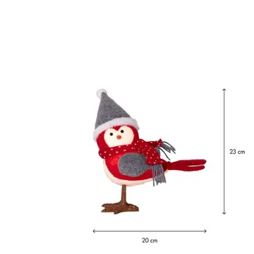 Joylight Dekorationsfigur 20 cm - röd - Inredning - Dekoration & inredningsdetaljer - Julpynt & juldekoration