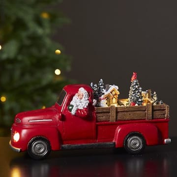 Juldekoration Merryville Tomte med Pickup 28,5x14 cm - Flerfärgad - Inredning - Dekoration & inredningsdetaljer - Julpynt & juldekoration