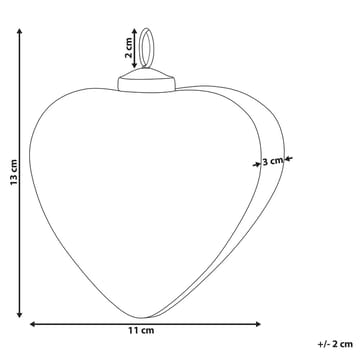 Julgranskula Feriable Set med 4 - Röd, Guld - Inredning - Dekoration & inredningsdetaljer - Julpynt & juldekoration