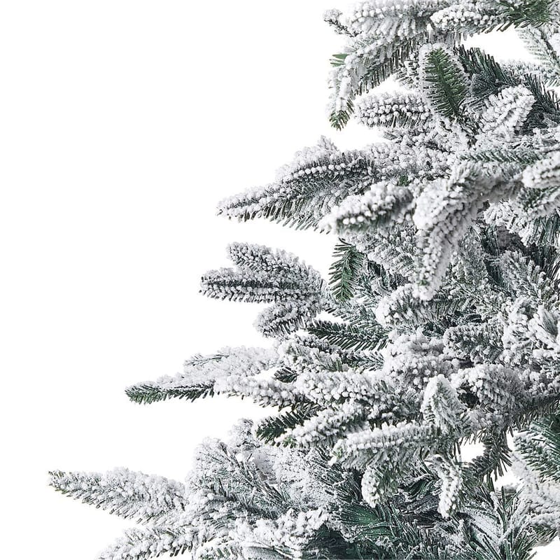 Bassie Snöig Plastgran 240 cm - Vit/Grön - Inredning - Dekoration & inredningsdetaljer - Julpynt & juldekoration - Plastgran