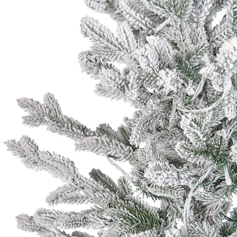 Brisco Snöig Plastgran 180 cm med Belysning - Vit/Grön - Inredning - Dekoration & inredningsdetaljer - Julpynt & juldekoration - Plastgran