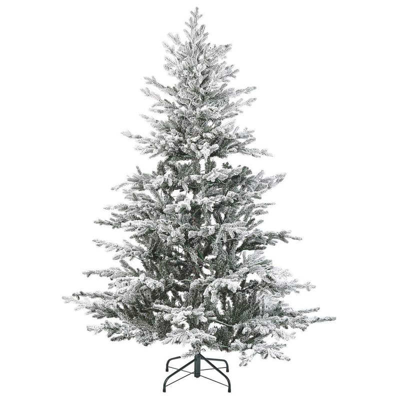 Brisco Snöig Plastgran 180 cm med Belysning - Vit/Grön - Inredning - Dekoration & inredningsdetaljer - Julpynt & juldekoration - Plastgran