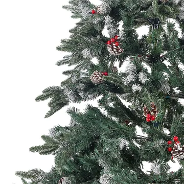 Denali Plastgran 240 cm - Grön/Röd/Vit - Inredning - Dekoration & inredningsdetaljer - Julpynt & juldekoration - Plastgran