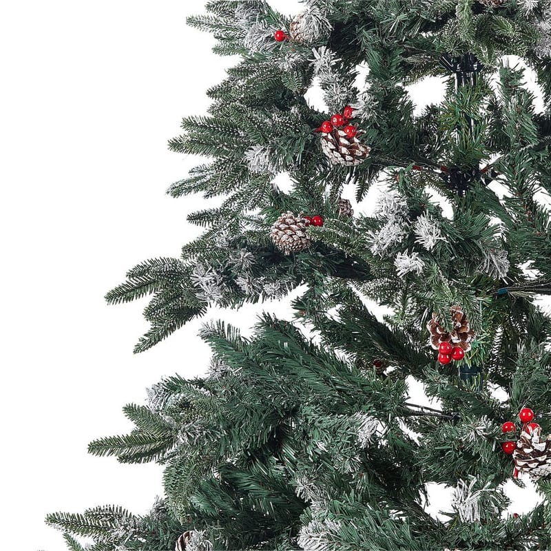 Denali Plastgran 240 cm - Grön/Röd/Vit - Inredning - Dekoration & inredningsdetaljer - Julpynt & juldekoration - Plastgran
