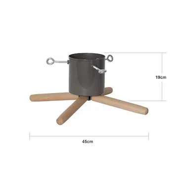 Granig Julgransfot 45 cm - mullvad och naturträ - Inredning - Dekoration & inredningsdetaljer - Julpynt & juldekoration