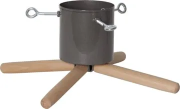 Granig Julgransfot 45 cm - mullvad och naturträ - Inredning - Dekoration & inredningsdetaljer - Julpynt & juldekoration