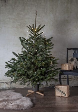 Granig Julgransfot 45 cm - mullvad och naturträ - Inredning - Dekoration & inredningsdetaljer - Julpynt & juldekoration