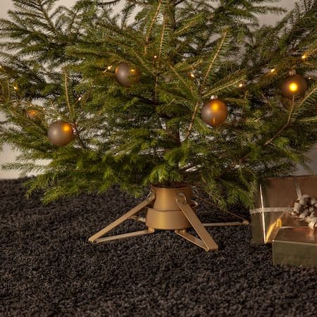 Granig Julgransfot 50 cm - guld - Inredning - Dekoration & inredningsdetaljer - Julpynt & juldekoration