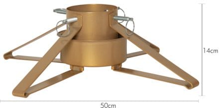 Granig Julgransfot 50 cm - guld - Inredning - Dekoration & inredningsdetaljer - Julpynt & juldekoration