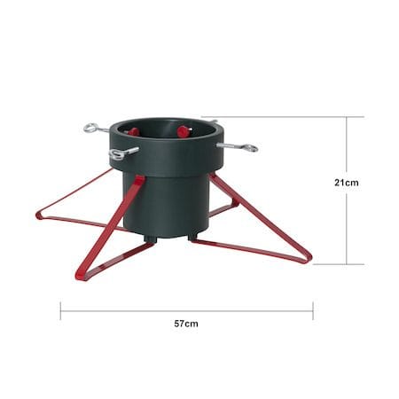 Granig Julgransfot 57 cm - grön/röd - Inredning - Dekoration & inredningsdetaljer - Julpynt & juldekoration