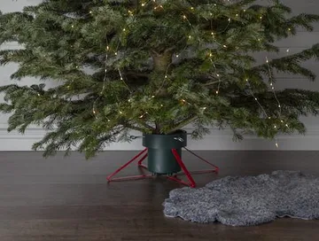 Granig Julgransfot 57 cm - grön/röd - Inredning - Dekoration & inredningsdetaljer - Julpynt & juldekoration